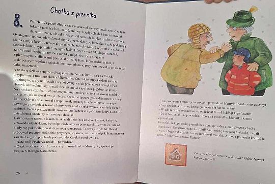 Chatka z piernika i adwentowe czytanie:)