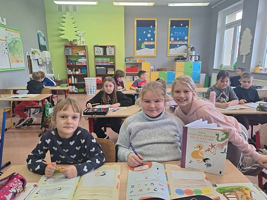 Nasza Mała Biblioteka! spotkanie klasy 3 a z literaturą chorwacką