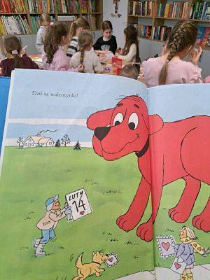 Walentynki w bibliotece