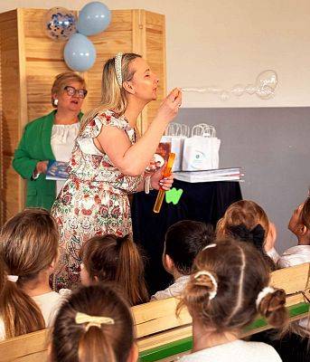 Pasowanie na Czytelników uczniów klas I